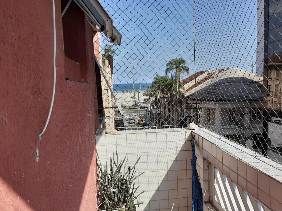 Apartamento Vento E Mar - 2 Quartos Com Sacada Na Quadra Da Praia Do Gonzaga 산토스 외부 사진