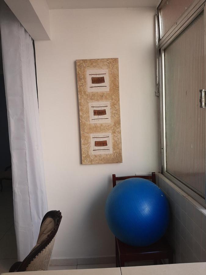 Apartamento Vento E Mar - 2 Quartos Com Sacada Na Quadra Da Praia Do Gonzaga 산토스 외부 사진